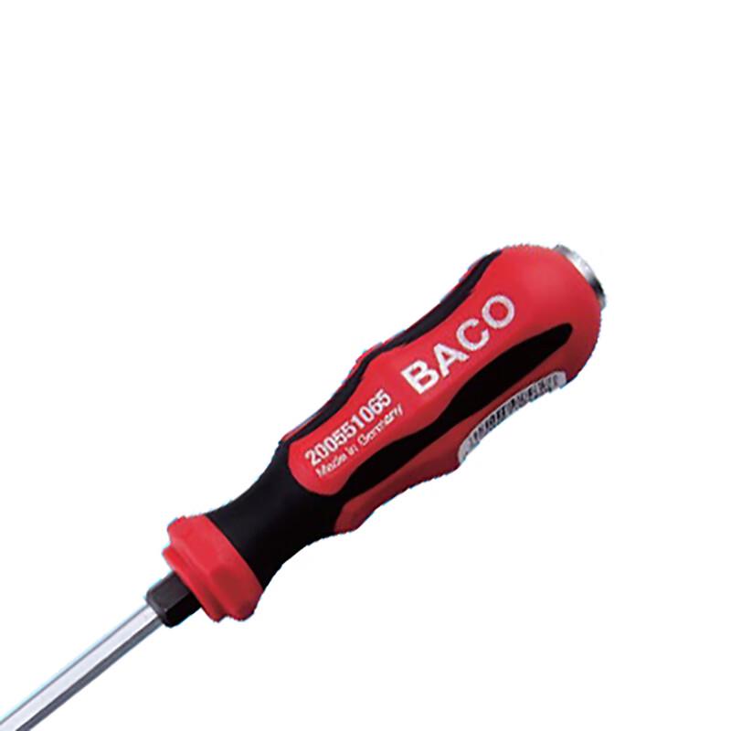 BACO Full-Tang Magnetic Slotted Screwdriver