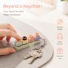Simulation Food Food Miniature Fidget Keycap Finger Button Fake Food Key Chain  Office Desk
