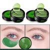 Feuchtigkeitsspendende Augenmaske gegen Augenringe, Augenmaske zum Entfernen von Falten, Grün, 60 Aufkleber, Seawee Chic