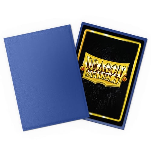 Dragon Shield Matte Non-Glare Sleeves, Standard Size, Blue, 100 Sleeves, AT-11823