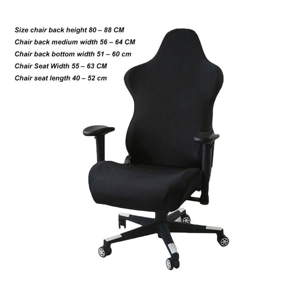 Stretch Fit Gaming Chair Cover Thickened Fabric Computer Chair Cover Gaming Chairs