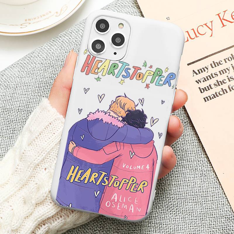 

Чохол для телефону Heartstopper Nick and Charlie Candy Color для iPhone 6 7 8 11 12 13 s mini pro X XS XR MAX Plus iPhone6or6S