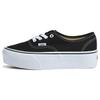 Authentique Stackform Casual Semelle Épaisse Basse Top Chaussures de Skateboard Baskets Unisexe Noir Blanc VN0A5KXXBMX