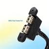 USB 9-Pin to Dual USB 2.0 Female Port Expansion Cable