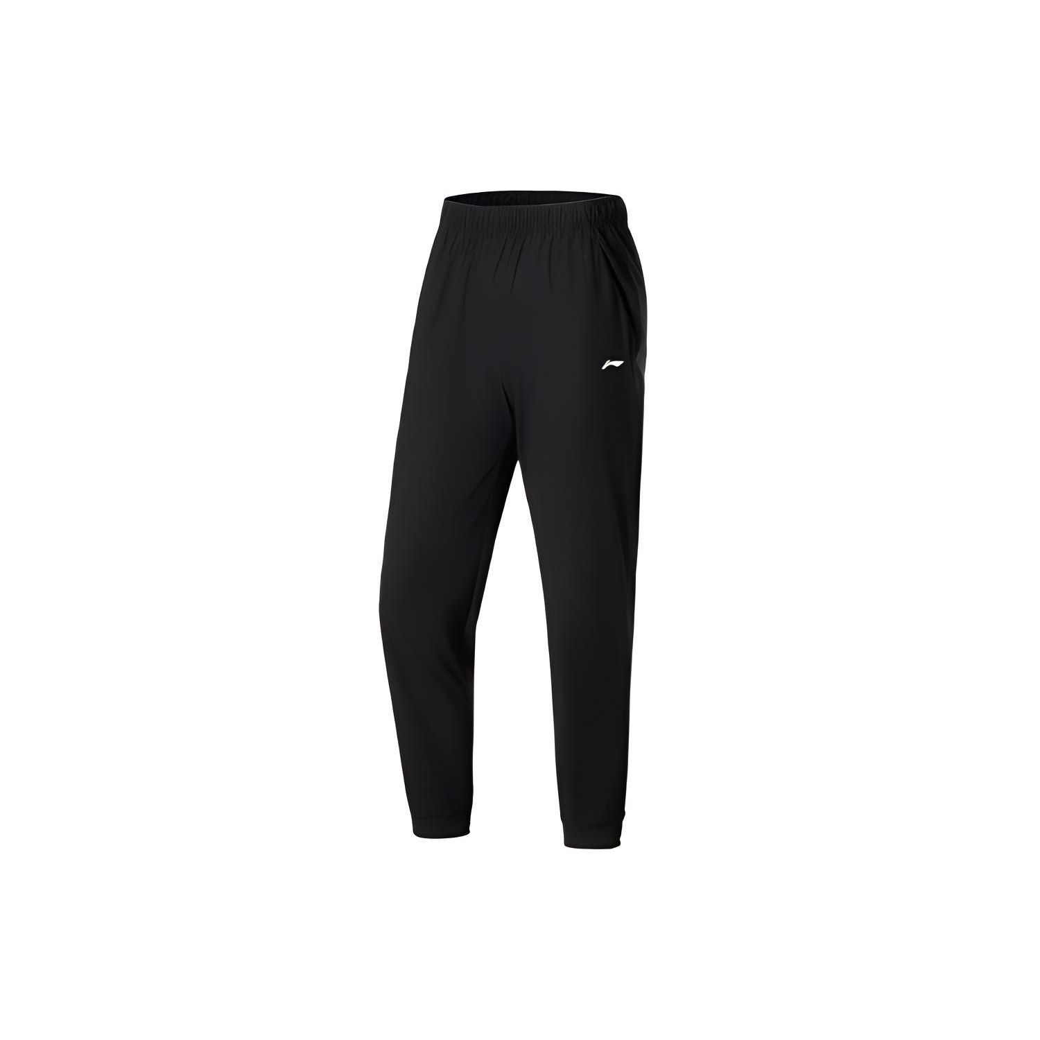 

Li Ning Sports Lifestyle Series Logo Solid Color Cuff Sports Брюки женские брюки черные AKLS348-1 XXL