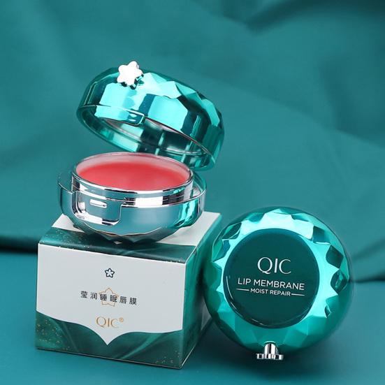 12g Lip Balm Fast Absorption Non-sticky Lip Care Natural Ingredients Lip Moisturizer with Mirror for Girl