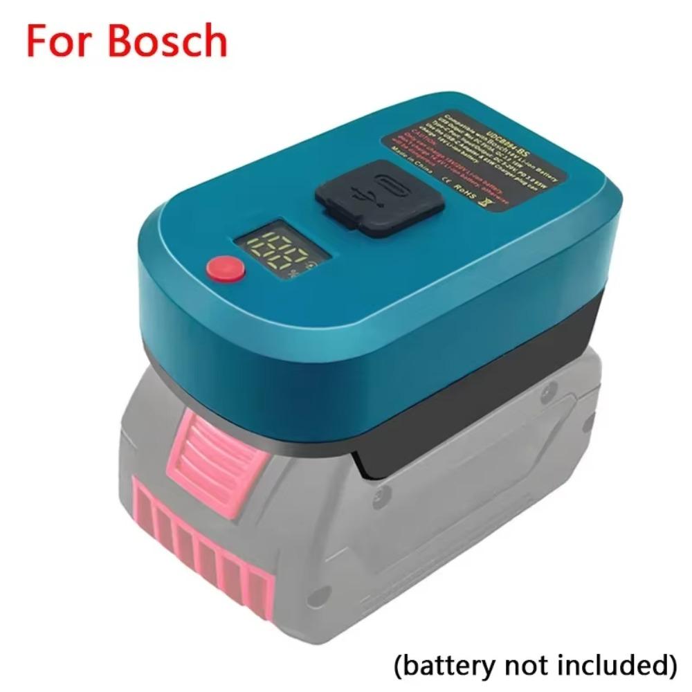 Portable Battery Converter Adapter for Makita/Dewalt/Milwaukee/Bosch For 18-20V Li-Ion Batteries