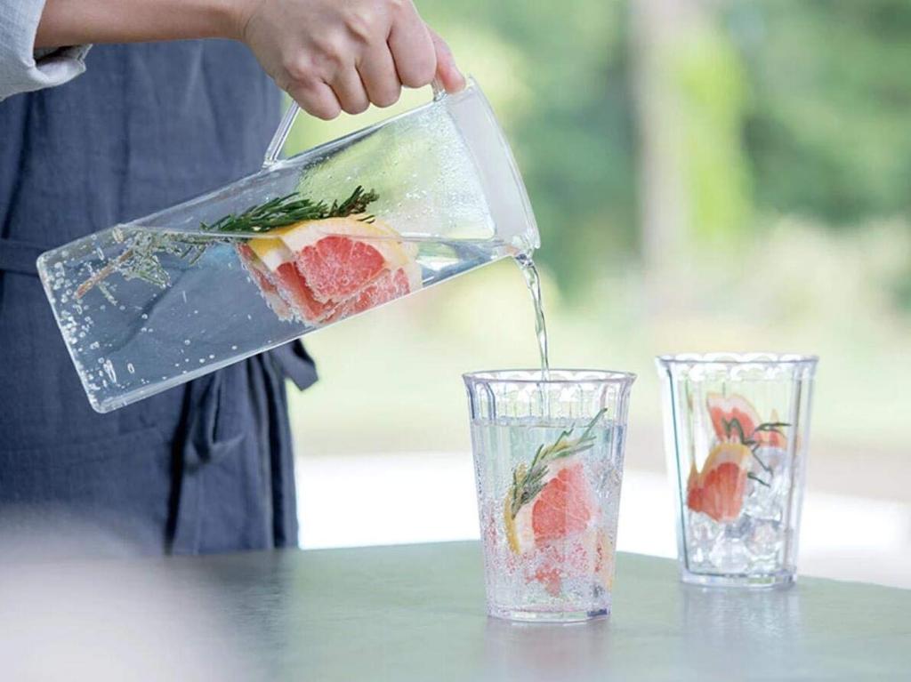 KINTO ALFRESCO Tumbler, 420ml, Clear, Dishwasher Safe, Outdoor Use, 20734