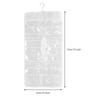 Transparent Over The Door Storage Bag Large Capacity 72-grids Design Jewelry Hanging Bag PVC Wall Mountable