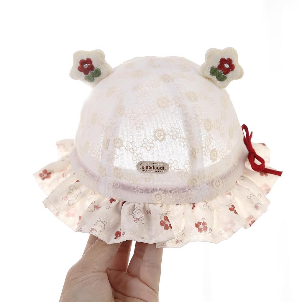 Infant Toddler Lace Sun Hat - Princess Style for Spring and Summer
