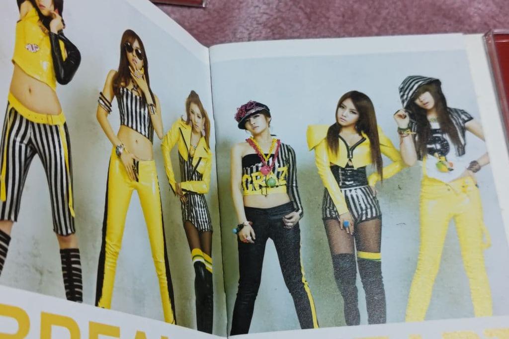 [USED] T-ARA 1st Album Breaking Heart (with DVD) - Rare