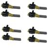 Motor vysavače 8PCS Uhlíkový kartáč 6,5X11x32mm, vysoce kvalitní díly vysavače pro vysavač LG