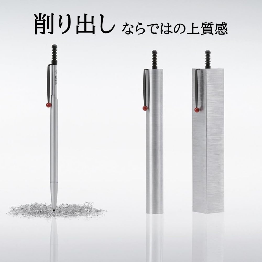 Tombow ZOOM 727 Ballpoint Oil-Based Pen, 0.7mm, Silver, BC-SAZ04