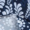 Fashion Women Casual Loose Dot Floral Print Patchwork V-Neck Short Sleeves Dress