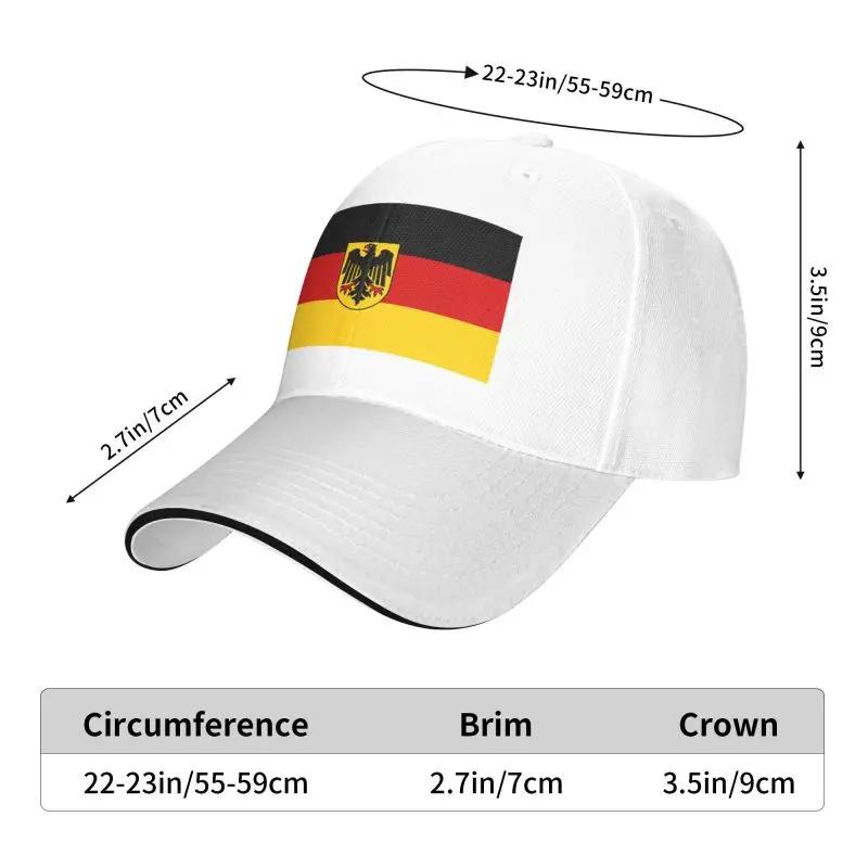 Punk Flag Of GerUnisexy Baseball Cap for Women Unisex Breathable Dad Hat PerforUnisexce