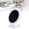 LED Magnifying Travel Mirror Double Side Handheld Mirror with 1X 10X Magnification with 3 Color Lights Modes