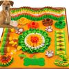 Large Snuffle Mat Dogs - Interactive Scent Training Toy Plush Pet Enrichment Pad 100x80cm