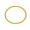 Gold Cable Knit Bangle - 2025 Autumn Collection: Perfect Gift for Her