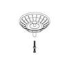 Waste Fitting - GROHE - Grid Strainer for Sink - Stainless Steel - Grid Type - Interior
