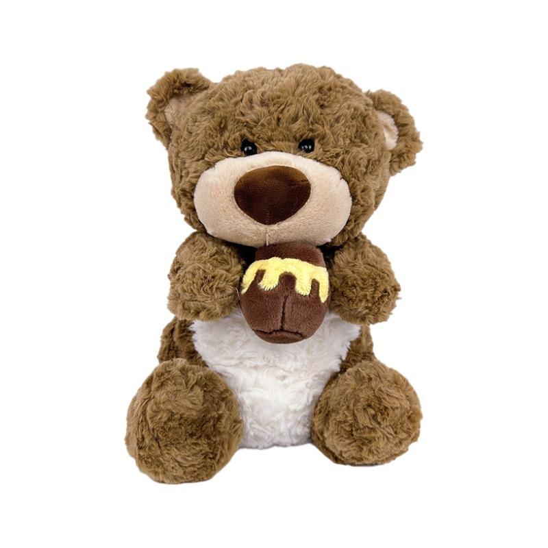 New Honeypot Bear Doll Plush Toy Cute Cartoon Teddy Bear Doll Pillow Birthday Gift