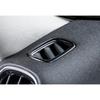 For Mini Cooper Countryman F60 Black Steel Dashboard Upper Air Outlet Vent Trim