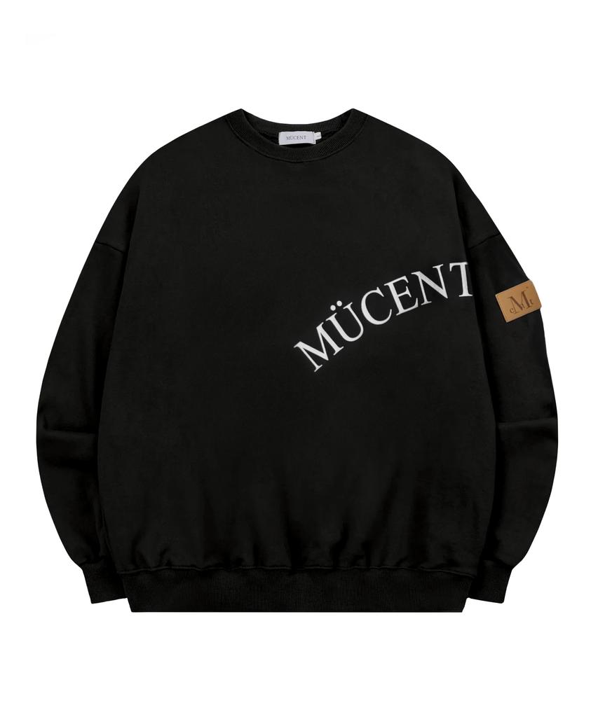 MUCENT Leather Point Signature Sweatshirt Unisex (2 Colors)
