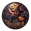 Pumpkin Halloween Wooden Trick Or Treat Decoration Haunted House Door Hangings