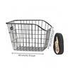 Front Bike Basket with Mounting Hardware Open-Top for Grocery Shopping