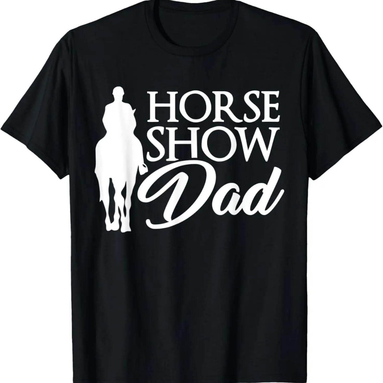 

Футболка для папы на конном шоу XXXXXL чёрный