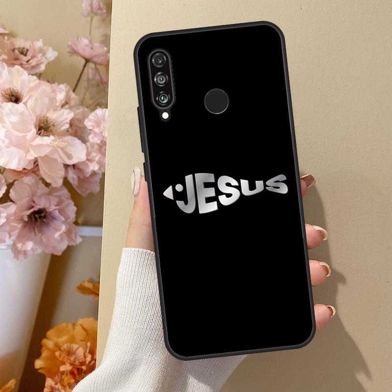 Fish Symbol Jesus Christ Christian For Huawei Nova Y70 Y91 Y61 Y73 Y72 Y90 Y60 12s 12i 11i 8i 9 10 SE P40 Lite P30 P60 Pro Case