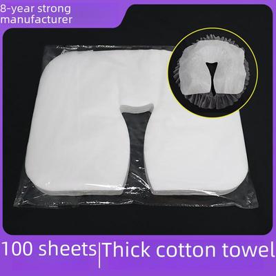 Thickened U-Shaped Disposable Non-Woven Pillow Towel for Massage Tables