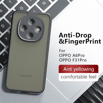 Translucent Matte Phone Case For Oppo F31 Pro Anti-knock Matte PC Full Back Cover For Oppo F31 Pro Case For Oppo F31 Pro Case