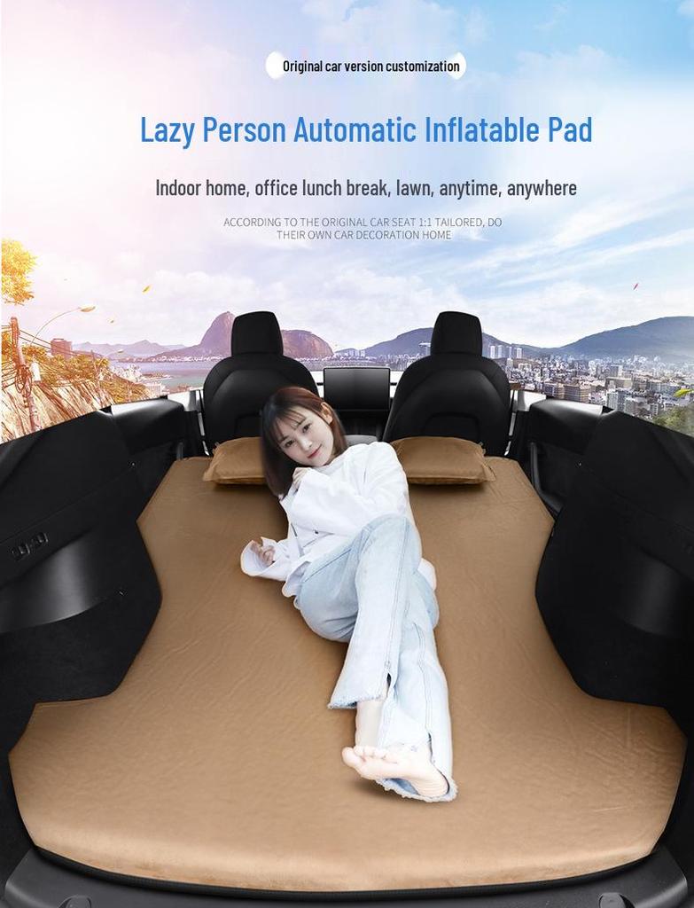 Compatible Inflatable Car Bed for Tesla Model Y/X/S/3 SUV Trunk