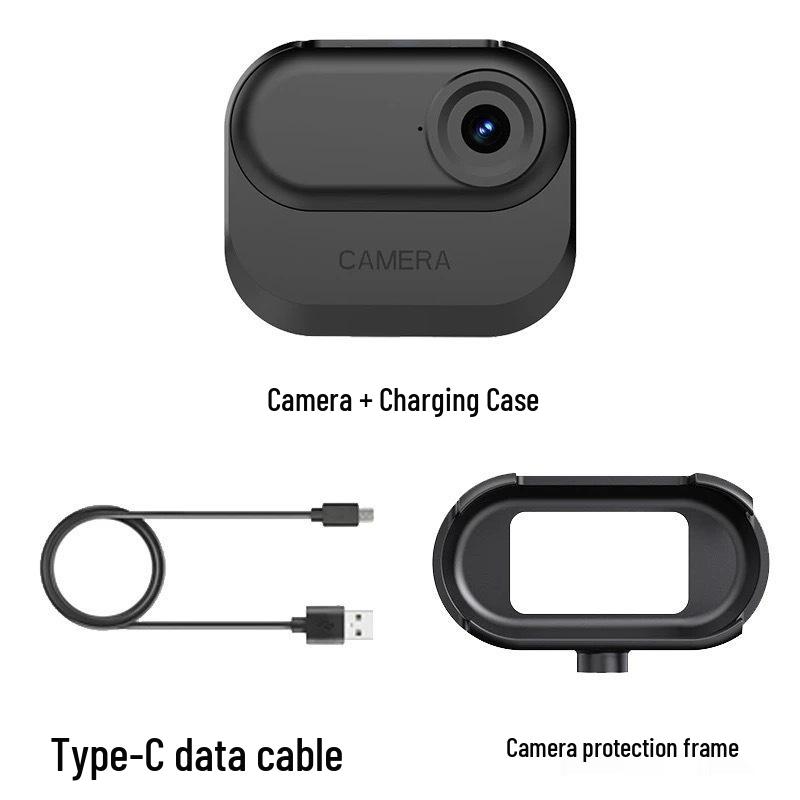 Portable Cross-Border Chest and Neck Action Camera for Vlogging, Student, and Pet Recording