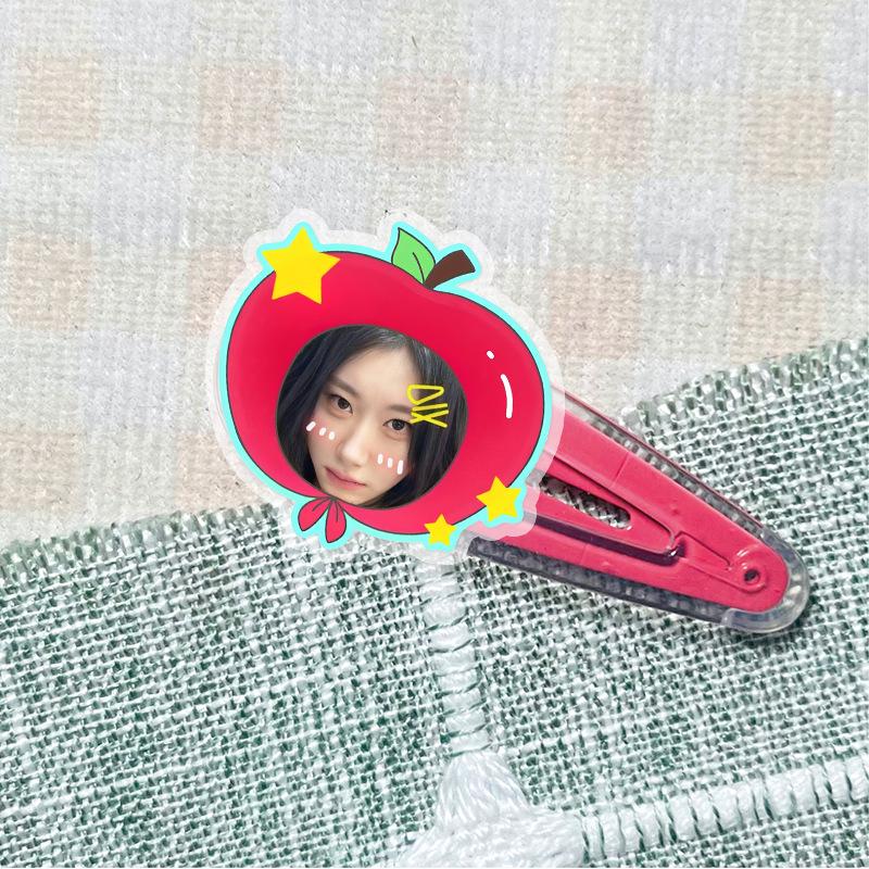 ITZY Yeji & Yuna Star Acrylic Hair Clips - Concert Support Accessories