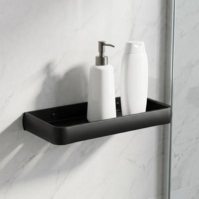 Space Aluminum Storage Rack Rustproof Shower Shelf Sturdy Bathroom Shelf  Space Saving