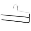 Mawa Set of Mawa Black mawa closet [Mawa] Hanger, Pants, Double, 5, KH2, Hanger, Skirt, Stole, 220005000, (05) black/5, hanger, storage, women's,