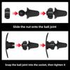 Car Air Conditioning Deflector Adjustable Wind Shield For Mercedes Benz AMG W203 W206 W220 W205 W211 W212 W201 W168 W169 GLA GLC VJ1