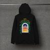 Casablanca Streetwear Hoodie Herren Oversized Lockerer Schnitt Baumwollfleece Pullover Urban Hip Hop