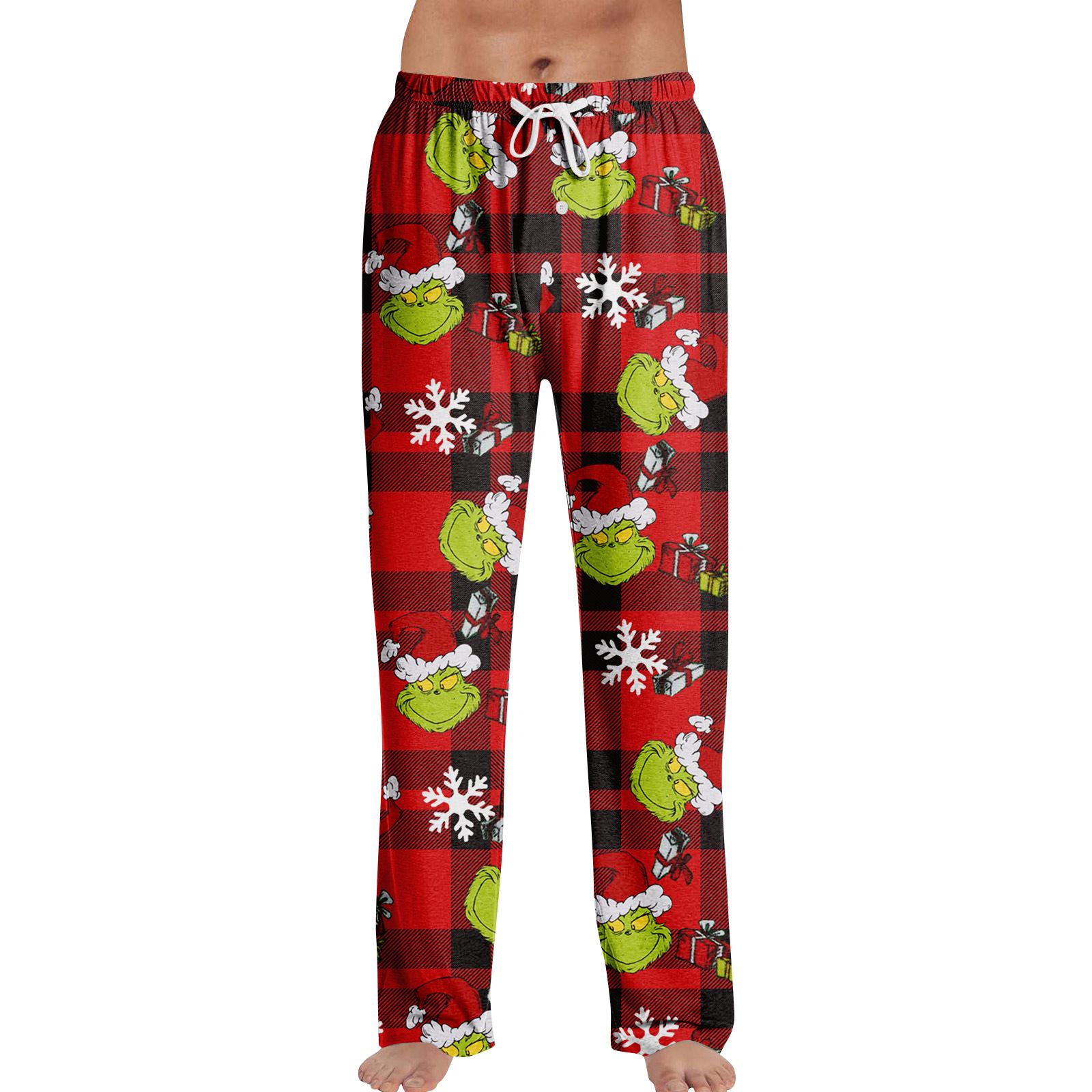 

Пижамные брюки Домашняя одежда Повседневные Брюки на кулиске с эластичной талией Удобные Прямые Брюки для йоги Свободные M