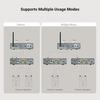 AIYIMA A07 MAX HIFI Power Amplifier, 2-Channel Home Audio, TPA3255 Class D 300W X2 Bridged Mono Amplifier, 600W, 3.5mm Line Output, Integrated Desktop