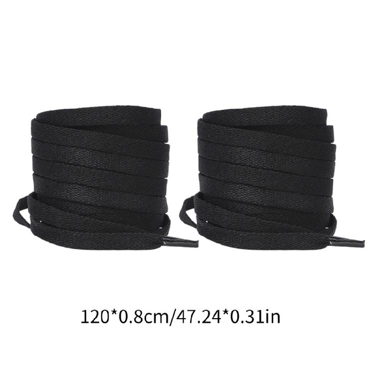 1 Pair Replacement Flat Colorful Sneaker Shoelaces 8mm Wide Athletic Running Shoes Laces for Trainers and Casual Wear