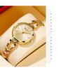 CURREN 9092 Women's Waterproof Quartz Watch with Steel Band and Simple Small Dial