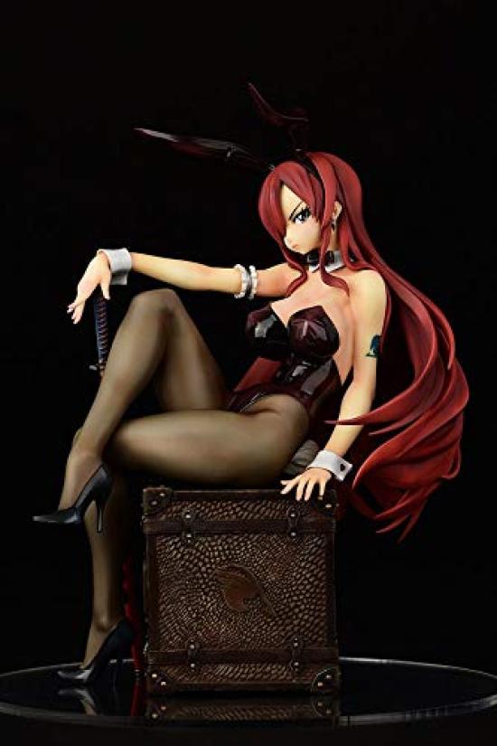 Erza Scarlet Bunny Girl Style Scale PVC Figure 1/6 Pre-painted