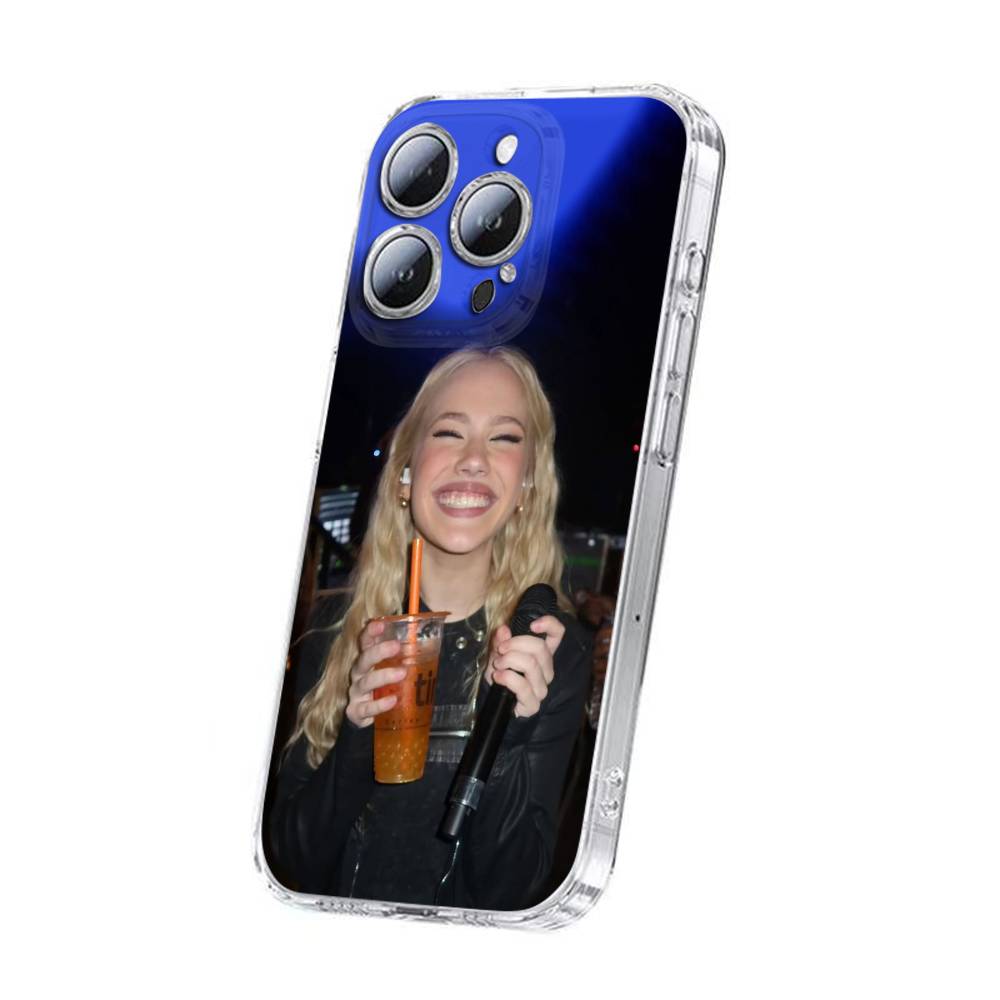 Singer F-Freya Skye Telefoonhoesje Voor iPhone 12,16,11,14,13,17,15 Plus,Pro,Max,Plus,E,Air,Mini Transparante Cover
