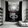 The Binding of Isaac Wall Tapestry Aesthetic Wall Hanging Printed Fabric Blanket Decorative Tapestries for Bedroom Living Room Home Decor