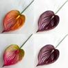 Anthurium Simulated Plants Wedding Hotel Restaurant Decoration Ornament Desktop