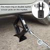 Scissor Jack Adapter Chrome Vanadium Steel Automotive Wrench Power Drill Socket Adapter Car Truck Tire Repair Tool