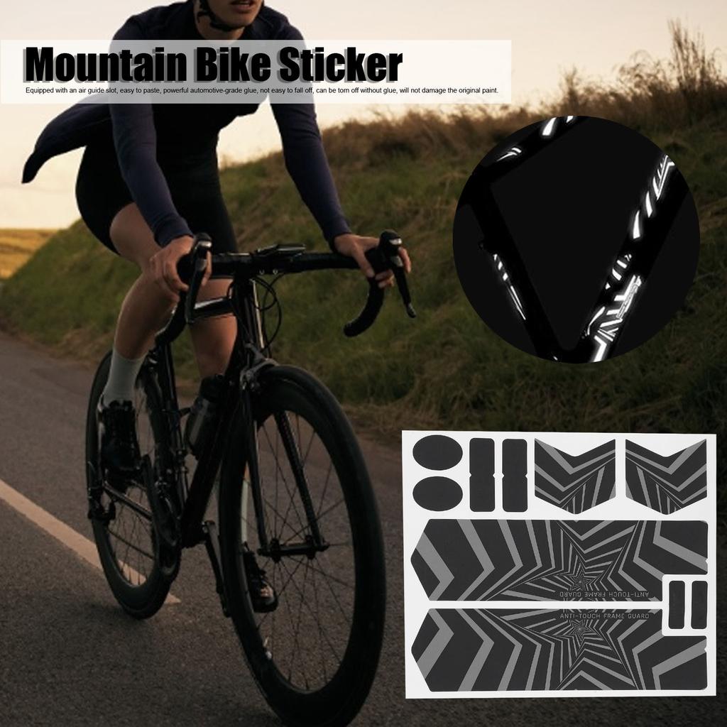 Mountainbike Gabel Nacht Reflexion Aufkleber Paster Fahrrad FiveStar Aufkleber