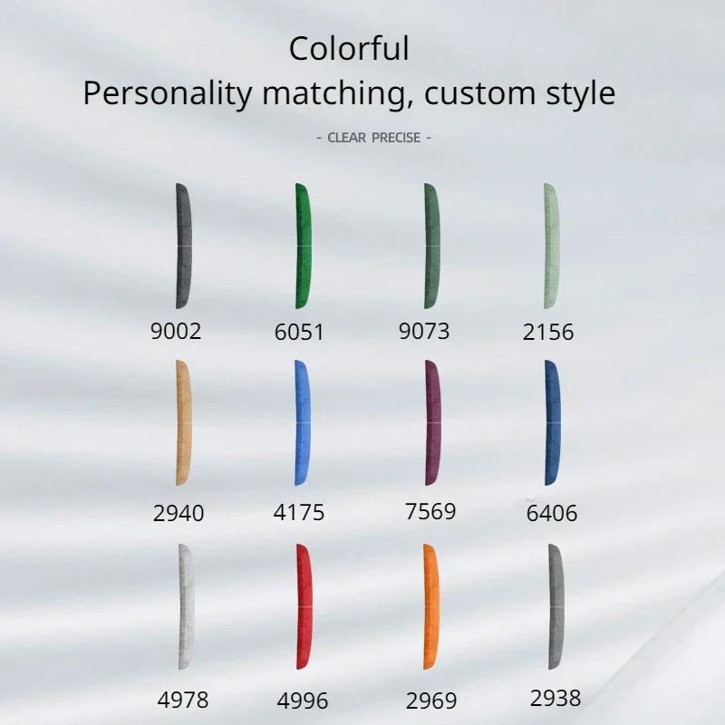 Car Front Dashboard Central Control Trim Strip Made of Alcantara Suede For Tesla Model 3 Highland 2024 Dashboard Cover Interior